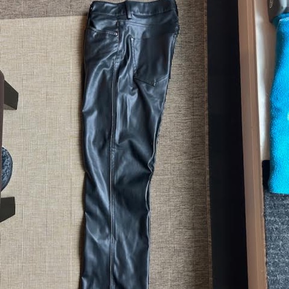 Vegan Leather Pants from Zara - Picture 1 of 3